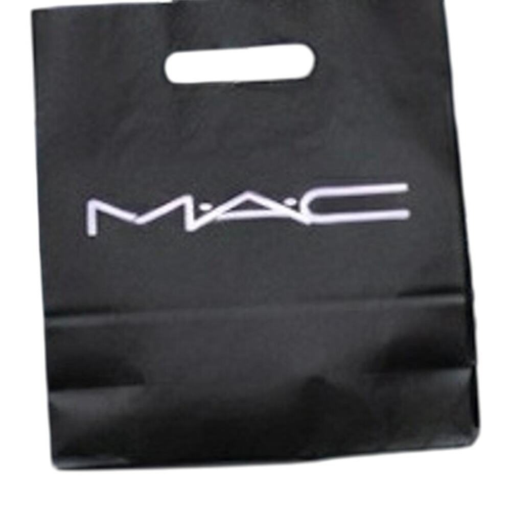 M·A·C Cosmetics Black &‎ White Logo Small Paper Shopping Bag 9x8